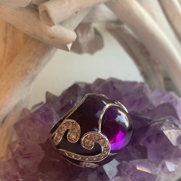 Amethyst Ring, size: 5.5 - Picture 2 of 12